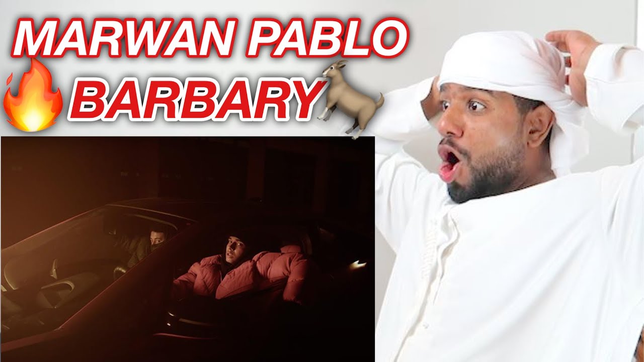 ردفعل خليجي على راب مصري من مروان بابلو - بربري (MARWAN PABLO - BARBARY) **جامد فشخ**