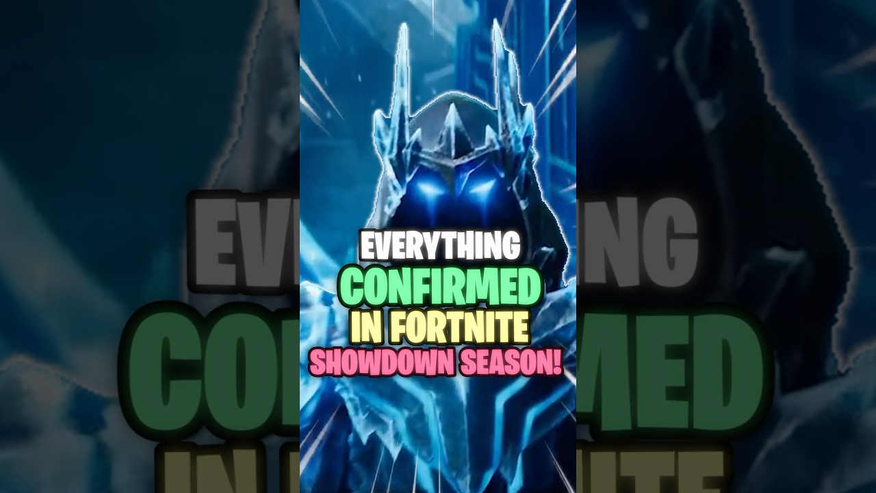 Всё подтверждено в Fortnite Showdown!
