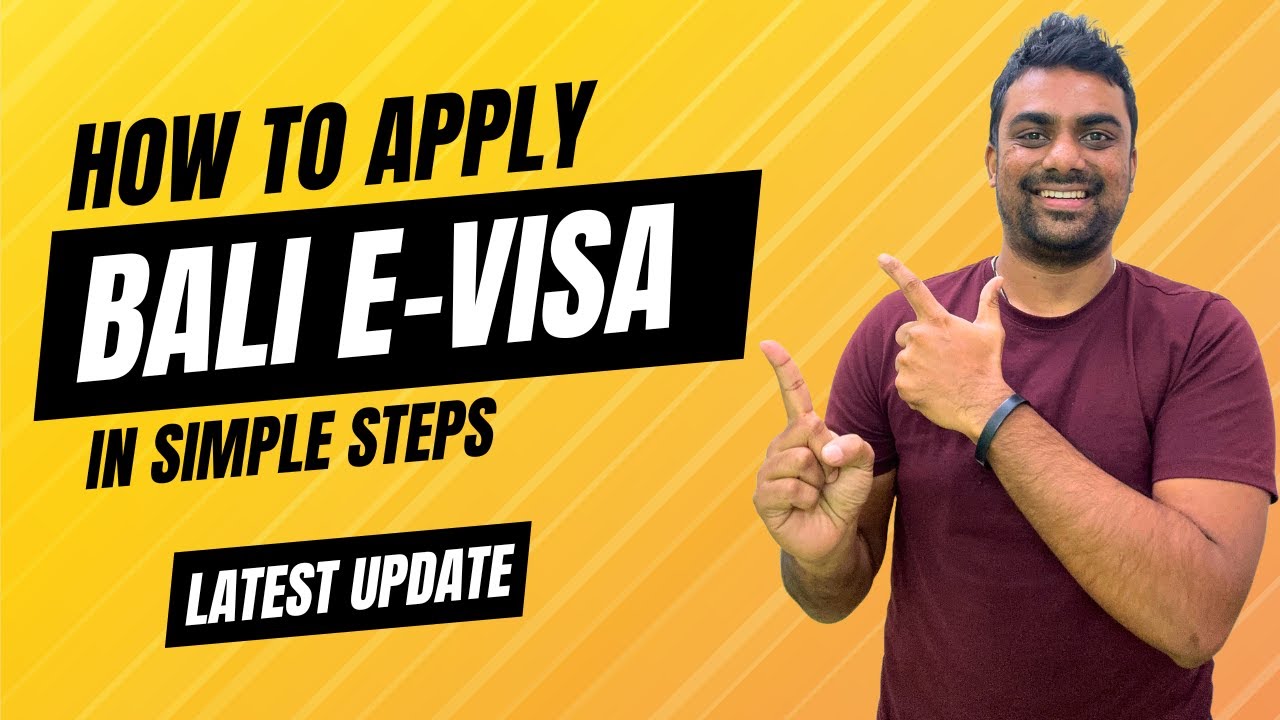 How to Apply Bali E-Visa for Indians || Step by Step Guide