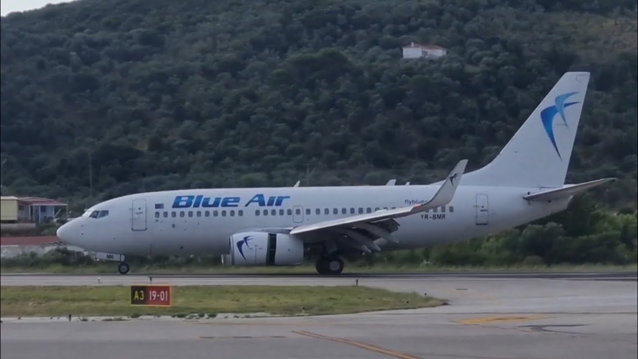 TRIP REPORT | Blue Air | SKIATHOS (JSI) - BUCUREȘTI (OTP) | Boeing 737-700