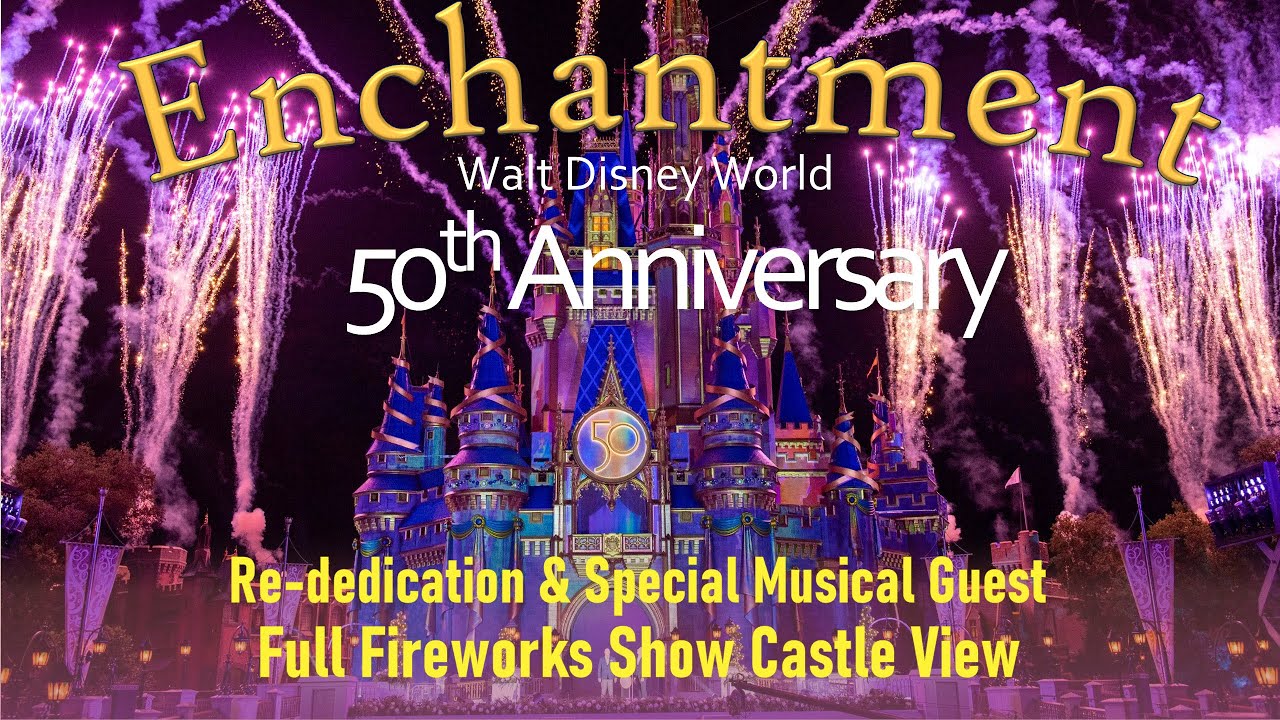Enchantment | Walt Disney World | Premier Event | 50th Anniversary | Christina Aguilera | WDW