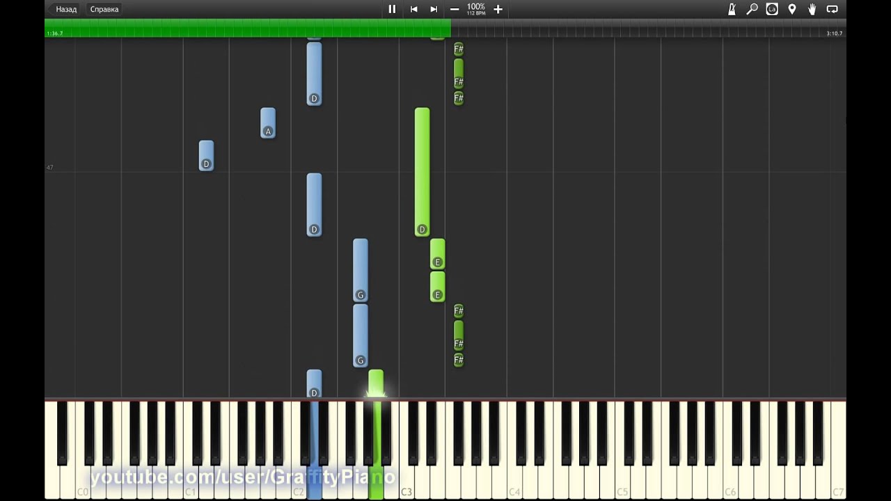 Tiesto - Wasted ft. Matthew Koma piano tutorial