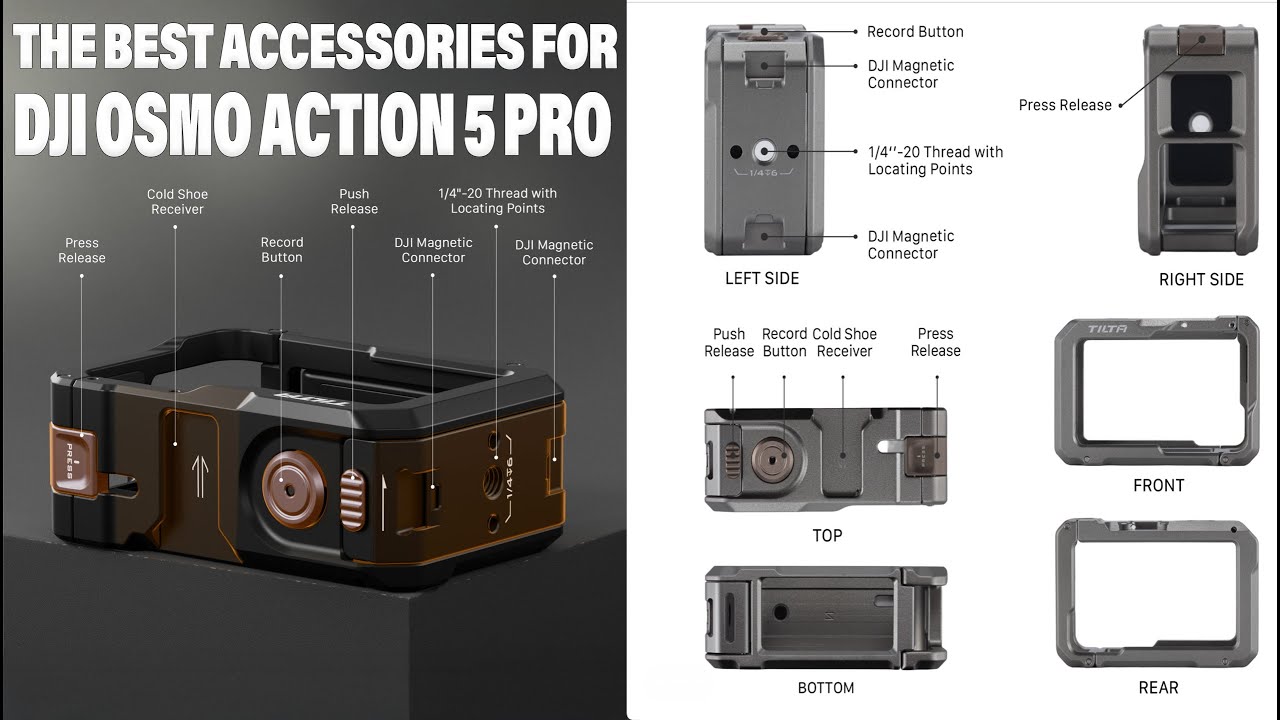These DJI OSMO Action 5 Pro Accessories Changed Everything – Must Have Setup! @TILTA