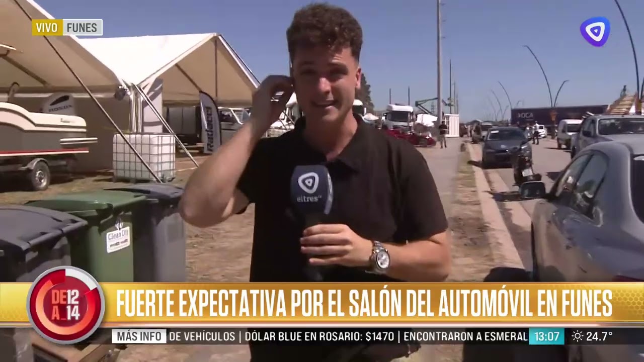Arrancó el Salón del Automóvil en Funes