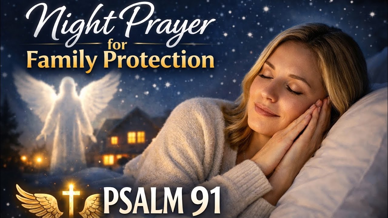 Powerful Night Prayer for Family Protection & Peace | God Is Watching Over You.