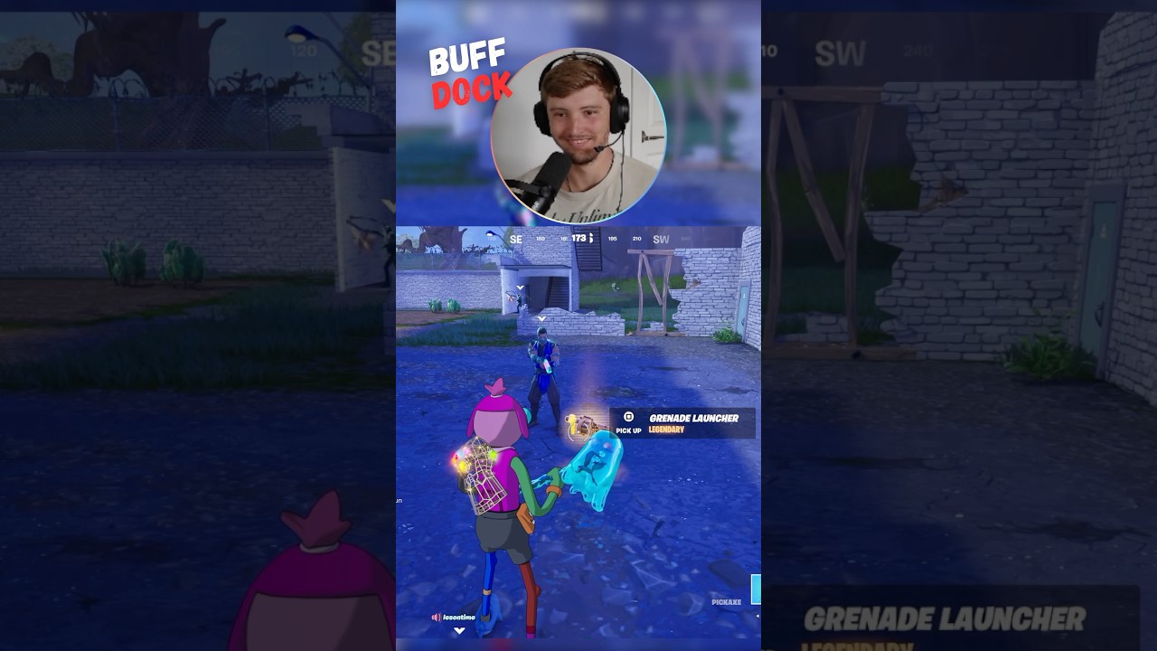 This is literally a random  #fortnite #gaming #funny #fyp #BuffDock