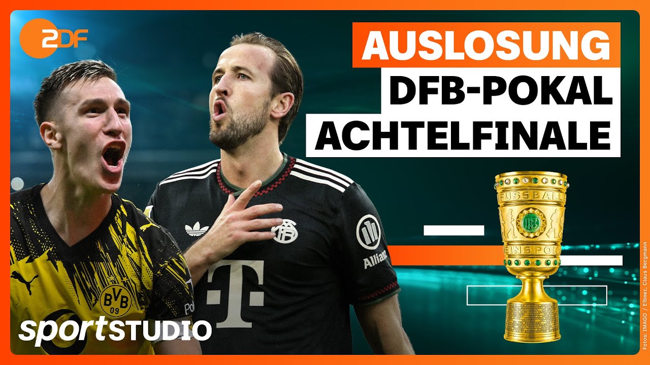 Auslosung DFB-Pokal Achtelfinale 2025/26 | sportstudio