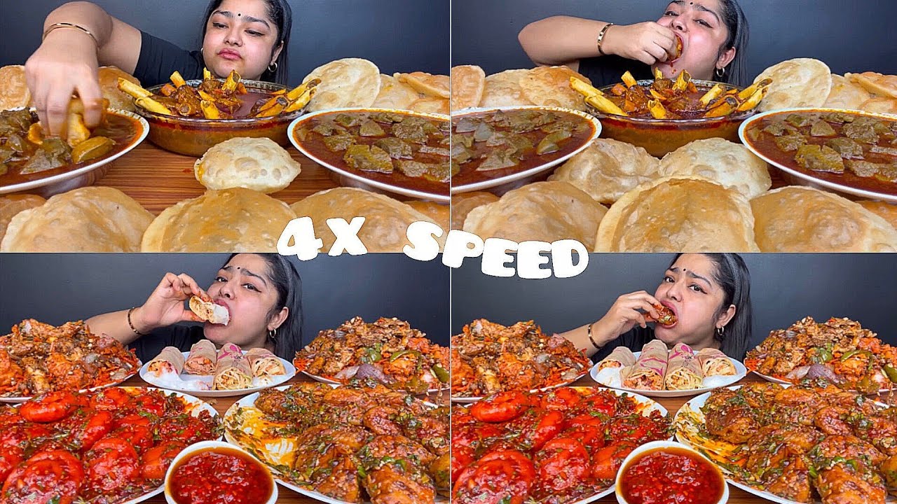 ASMR: Eating Spicy Eggs Curry SPICY MUTTON FAT CURRY mukbang 