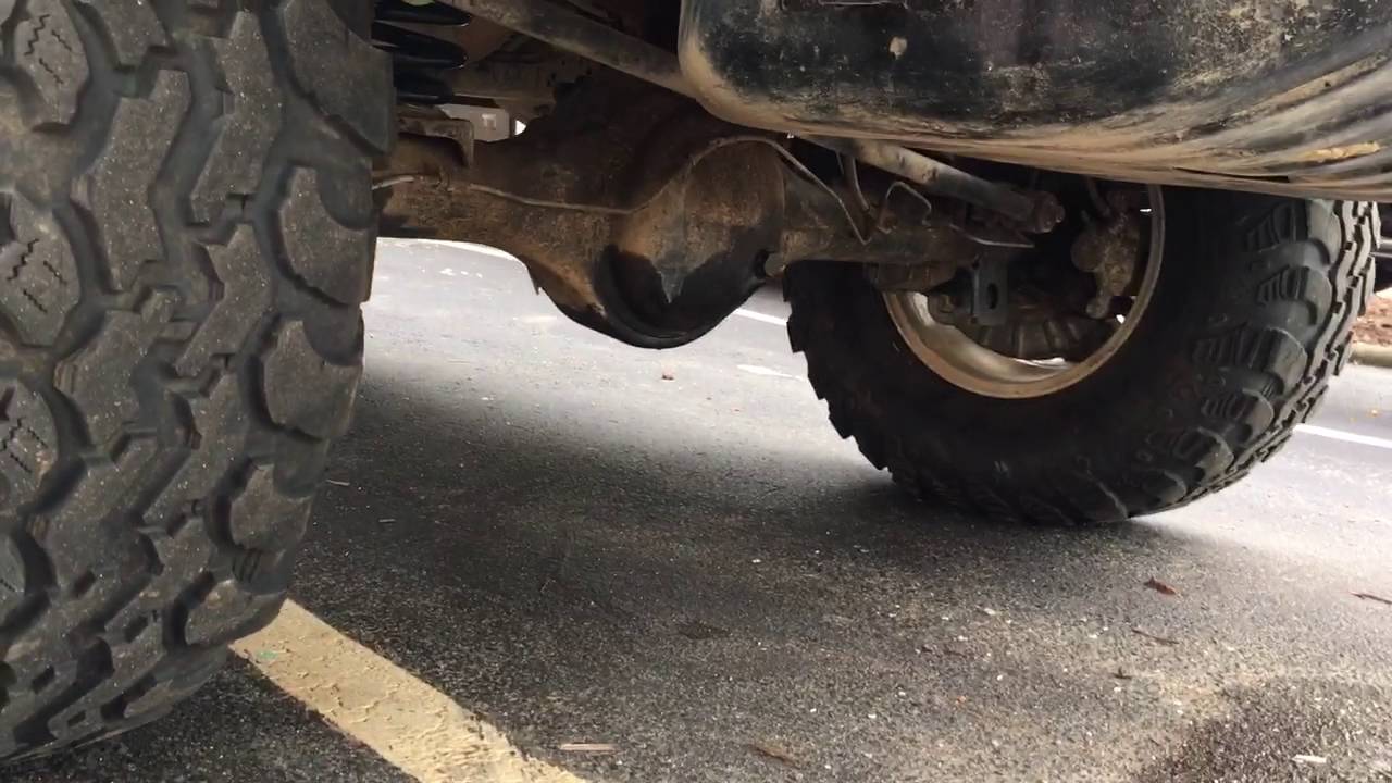 Isuzu Trooper SAS with Toyota Axle part 4 (finished, almost)