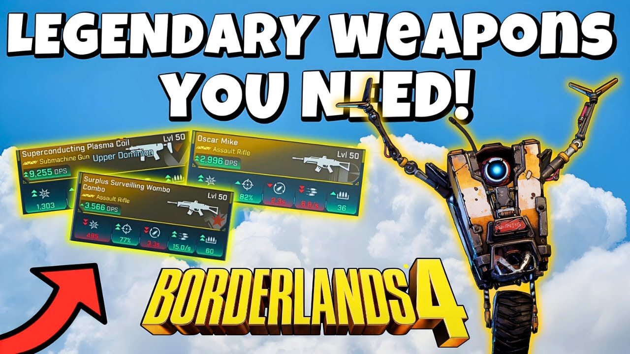 Вам понадобится это легендарное оружие в локациях и с боссами Borderlands 4