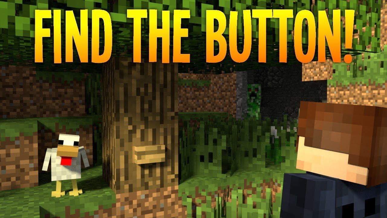 Minecraft: HOW TO MAKE A FIND THE BUTTON MAP WITH 5 STEPS! -Speed Build! -Building Tutorial!