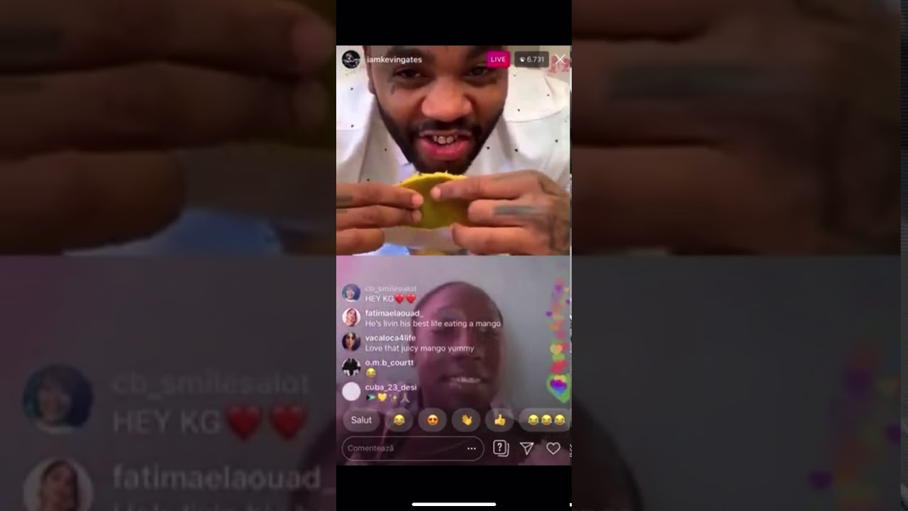 Kevin Gates Funny Instagram Live