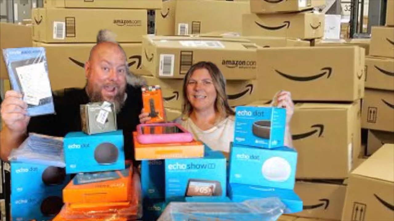 I bought a 50 POUND Amazon ELECTRONICS Mystery Box
