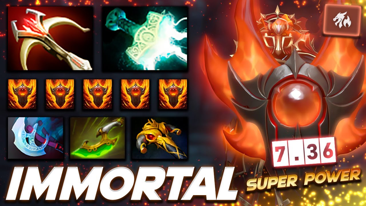 Dragon Knight Immortal Super Fire Power - Dota 2 Pro Gameplay [Watch & Learn]