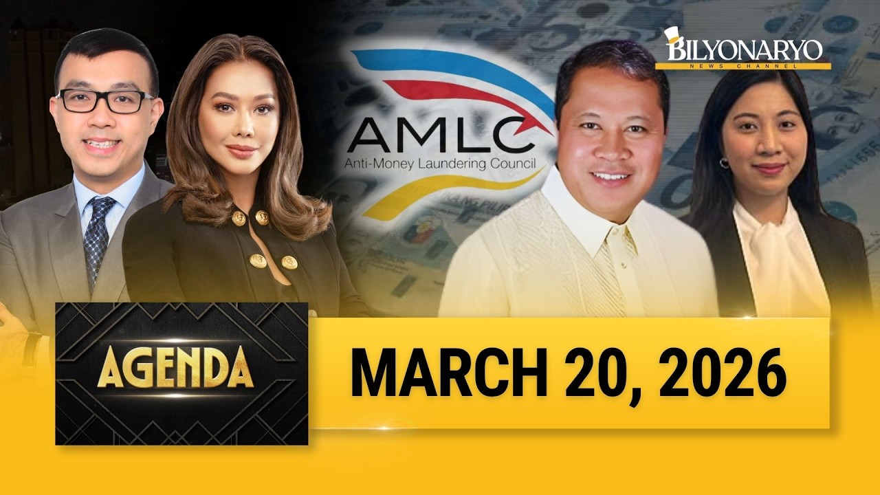 Agenda | March 20, 2026