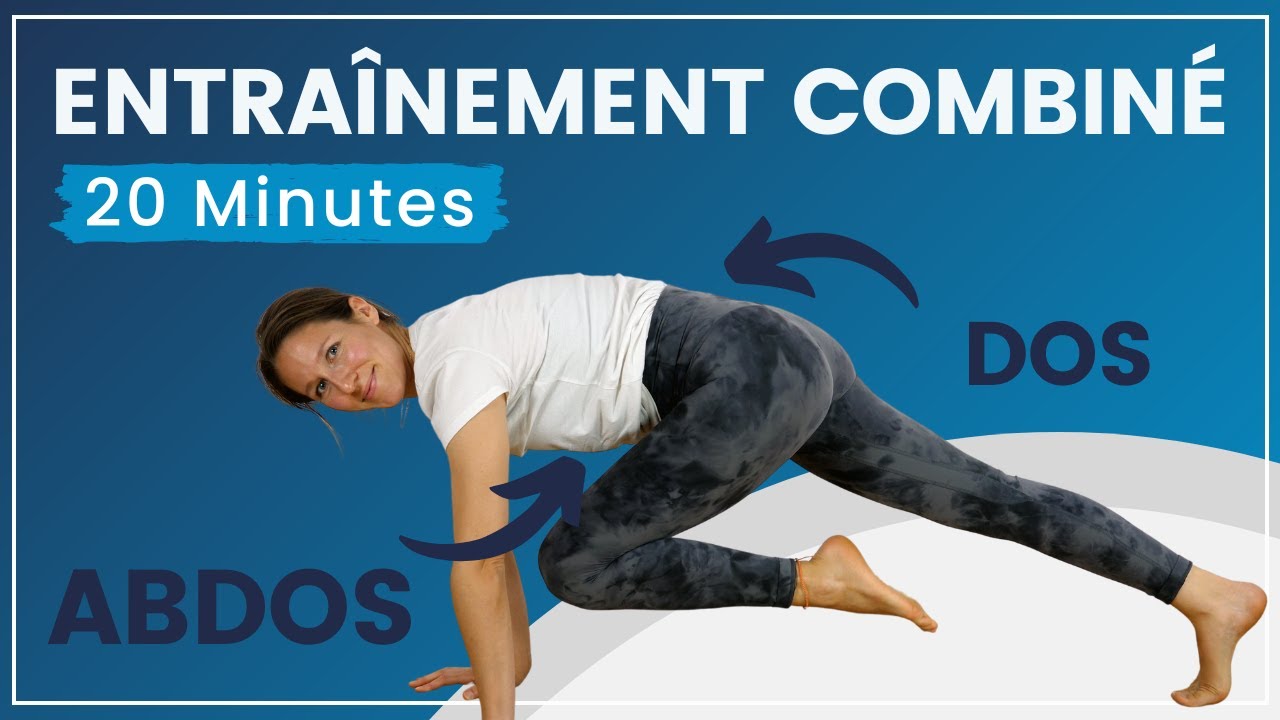 Gainage Dos et Abdos - Entraînement de 20 Min pour le Ventre et le Dos