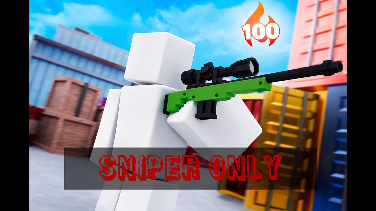 Can I reach 100 win streak with sniper only in Roblox Rivals?