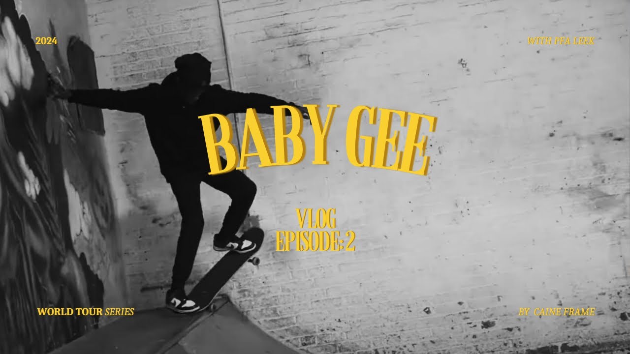 BABY GEE - BACK AT THE SKATE PARK W/ PFA LEEK, DINER24, MINI GOLF AT THE MALL