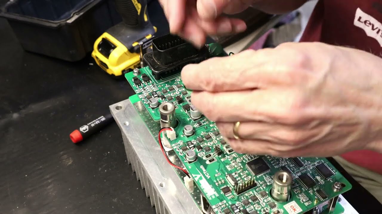 ACTER 48V AC GOLF CART MOTOR CONTROLLER REPAIR PROGRAMMING WORKAROUND FOR C-ZONE CT&T ELECTRIC CARTS