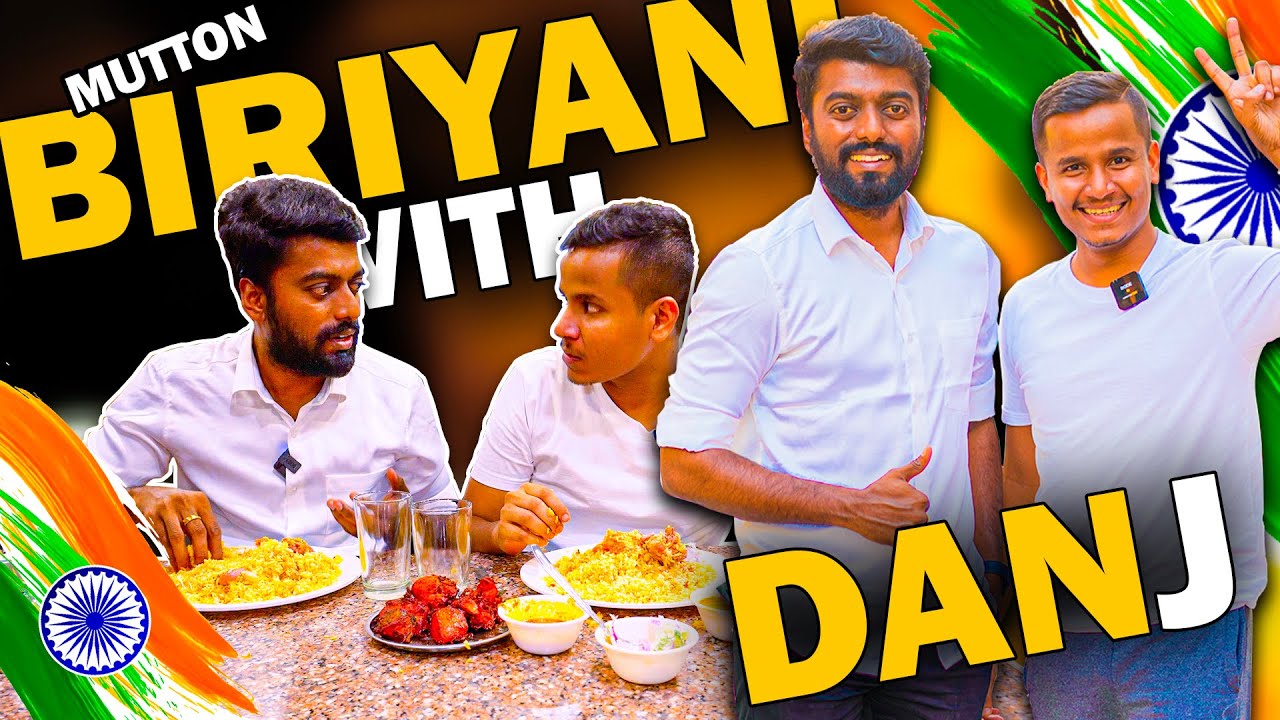 Mutton Biriyani with @DANJRVLOGS 🇮🇳