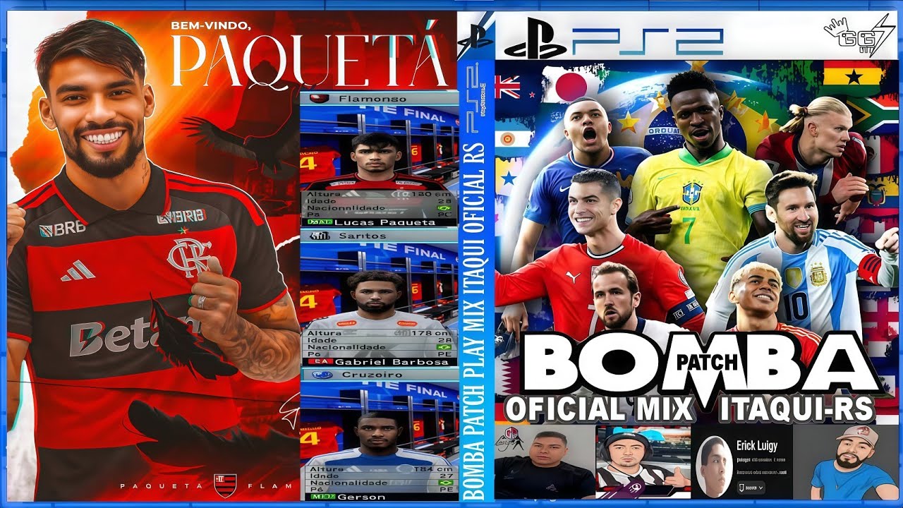 BOMBA PATCH 2026 PS2 ISO ATUALIZADO FEVEREIRO CELULAR OPL PC DOWNLOAD 