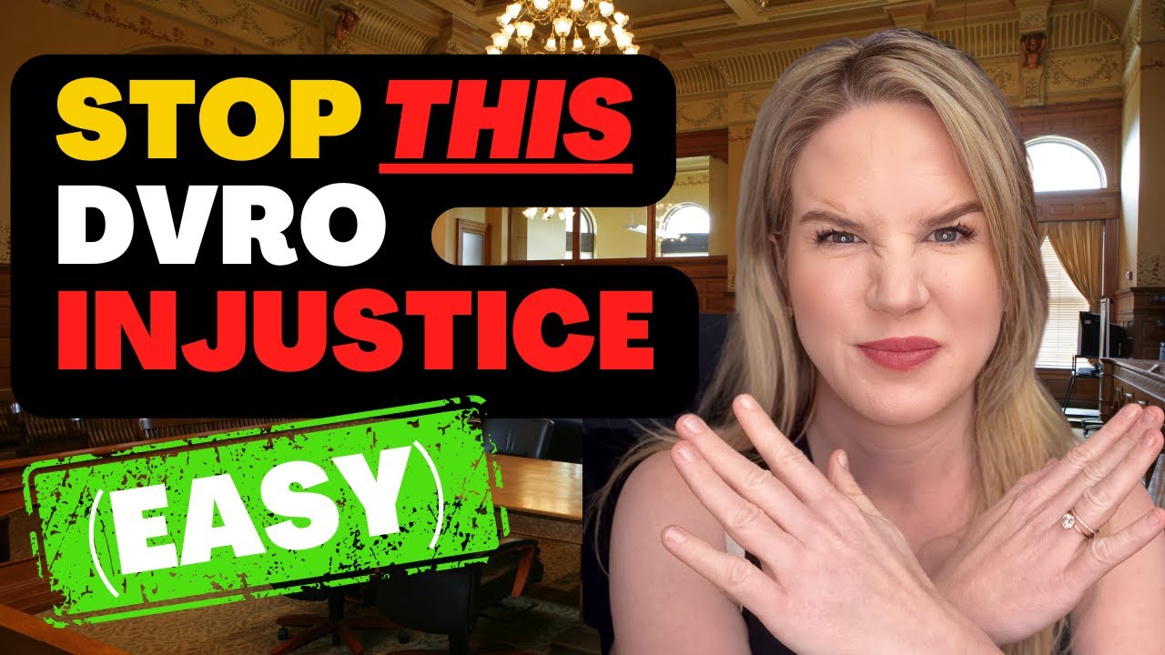 the SHOCKING truth about your DVRO court date (& how to fight it)