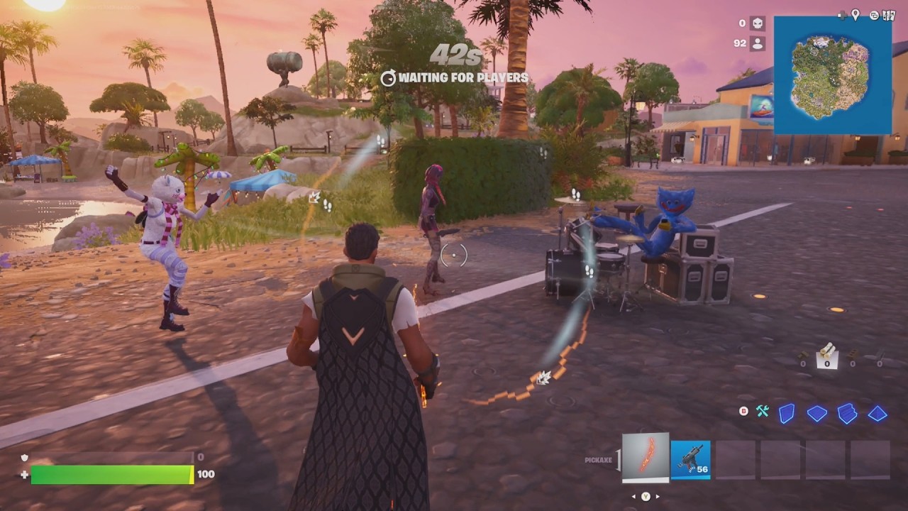 Fortnite gameplay videogames