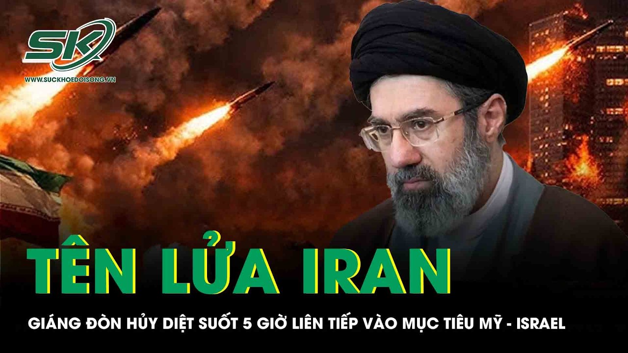 Tên lửa Iran giáng đòn hủy diệt suốt 5 giờ liên tiếp, xóa sổ loạt mục tiêu Mỹ - Israel