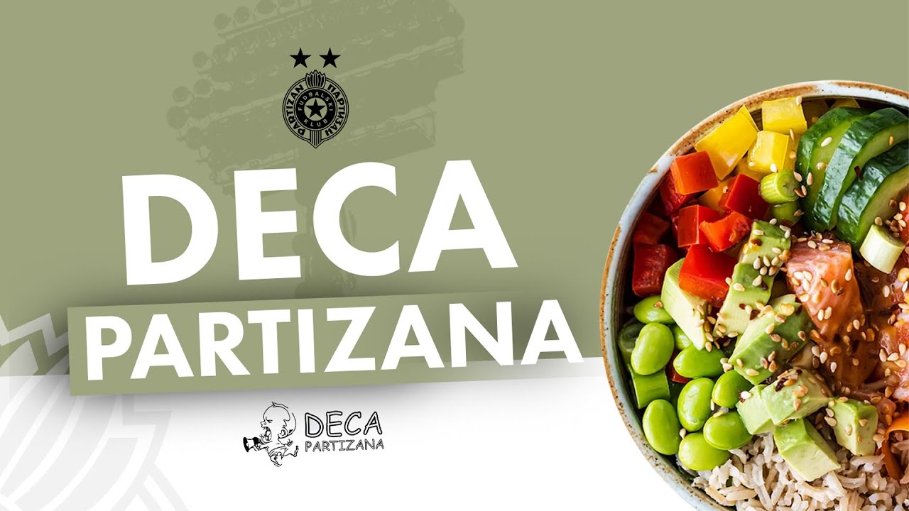 DECA PARTIZANA: ZDRAVA ISHRANA MLADIH FUDBALERA