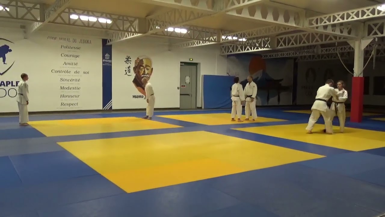 23 septembre 2025 pr&eacute;paration au NAGE NO KATA Shodan en UKE &agrave; Etaples sur mer