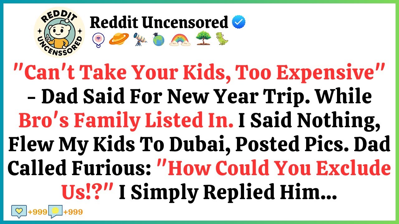 Dad Excluded My Kids From Vacation. I Took Them to Dubai. His Call Was PRICELESS