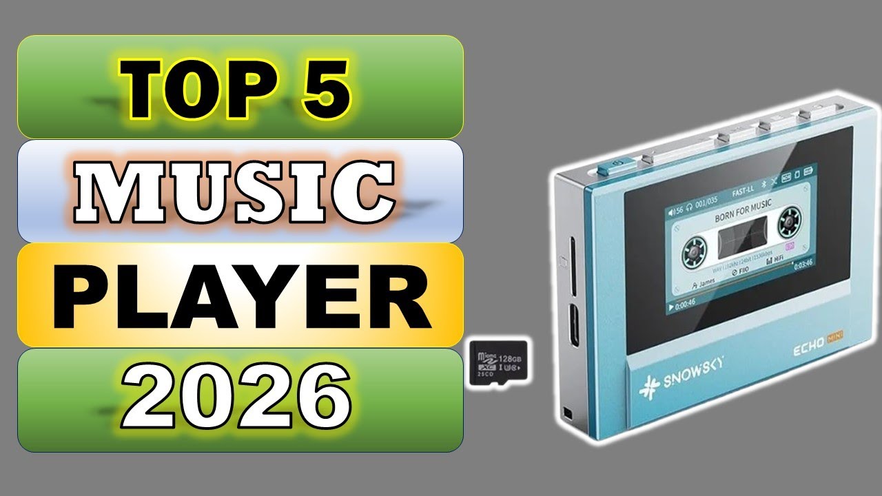 Top 5 Best Music Player in 2026 || From Aliexpress