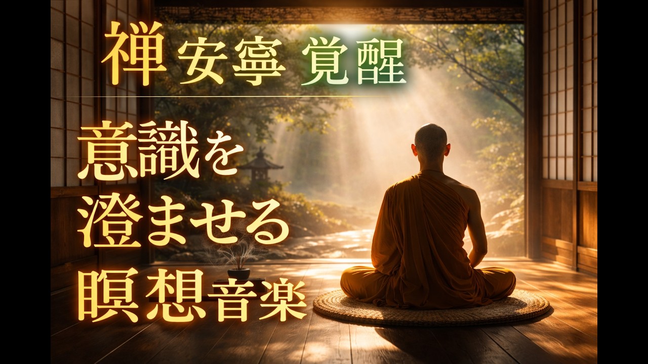 禅波動覚醒 － 松果体をひらく静寂の528Hz －Zen Frequency Awakening – 528Hz Pineal Activation Meditation –