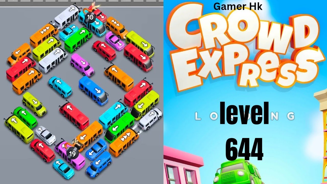 Crowd Express level 644 Walkthrough Solution 