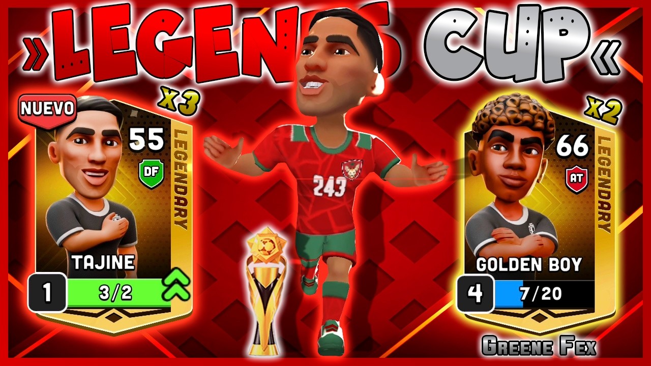 Mini Football | 🥳NEW PLAYER: TAJINE (LEVEL UP)⬆️ | GOLDEN BOY X2☑️