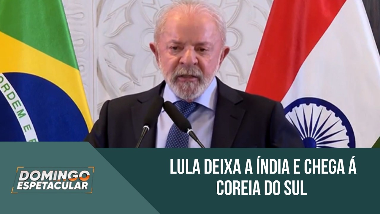 Lula diz que discute narcotráfico e terras raras com Trump após tarifaço | 'Domingo Espetacular'