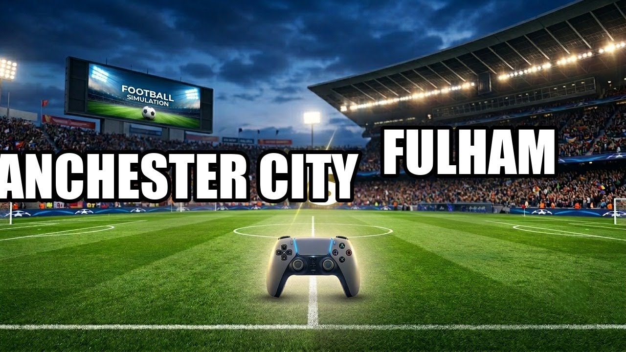 Manchester City vs Fulham - Premier League 25/26 Goals and Highlights | Pes 21 Gameplay
