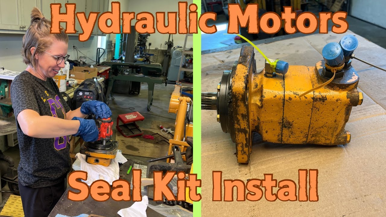 Case 1840 Restoration - Resealing the Hydraulic Wheel Motors - Danfoss OMT 400