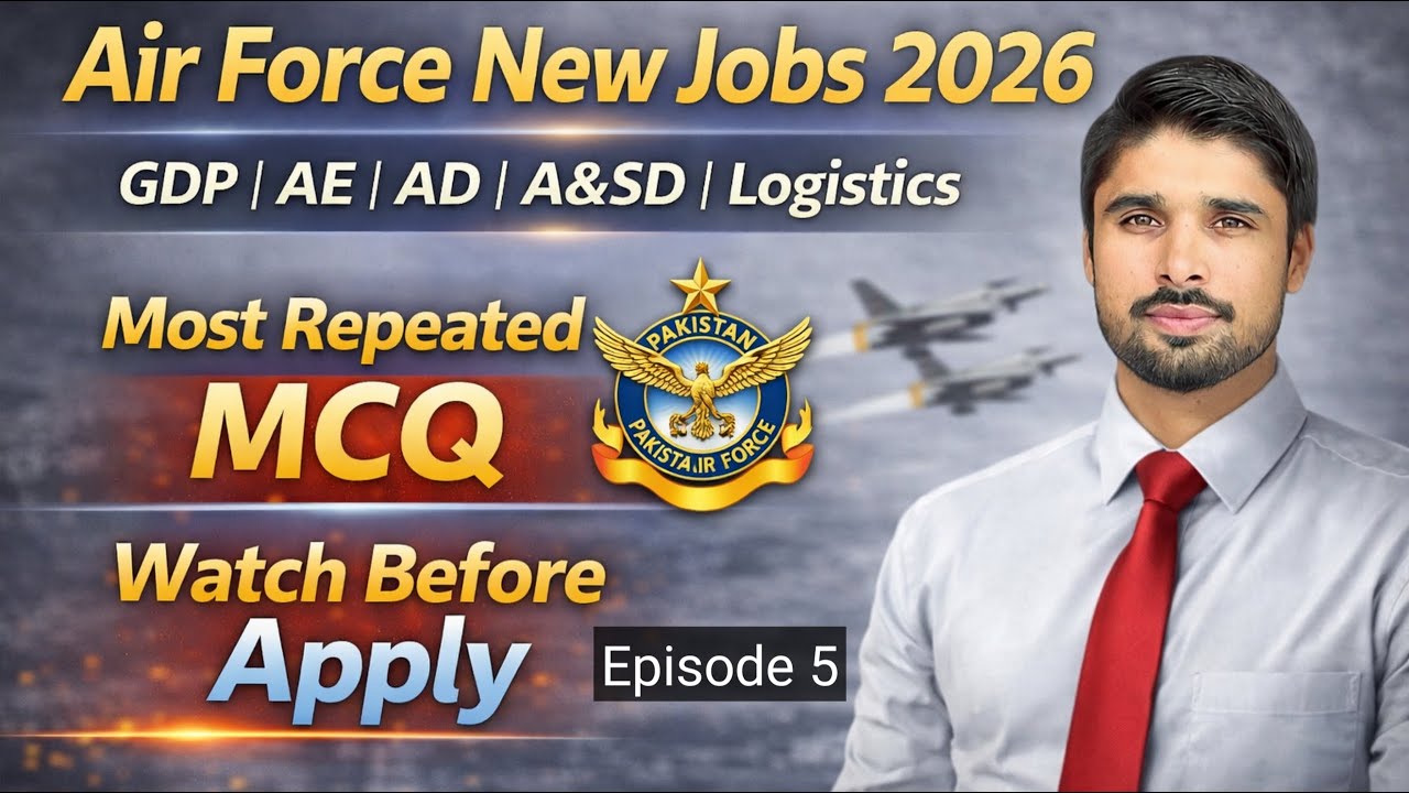 Ep#5 Join Pakistan Air Force Through Commission Jobs | PAF Jobs 2026