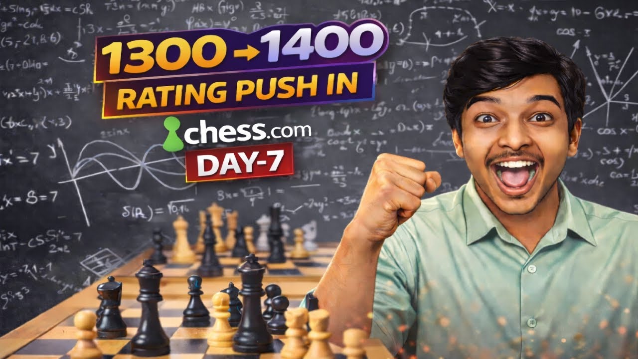 Road to 1400 ♟️ | 1300+ Rating LIVE Chess | Win & Learn 🔥