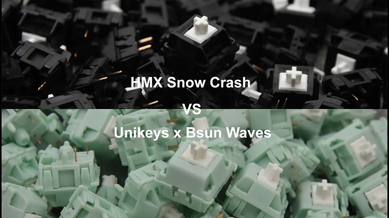 HMX Snow Crash and Unikeys x BSUN Waves