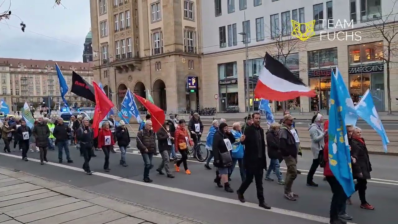 255. Montagsdemo Dresden 13.04.2026