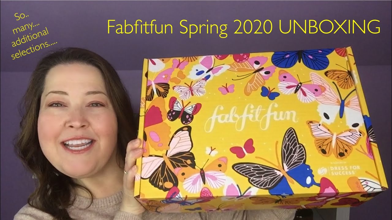 Fabfitfun Spring 2020 Unboxing / Additional Selections