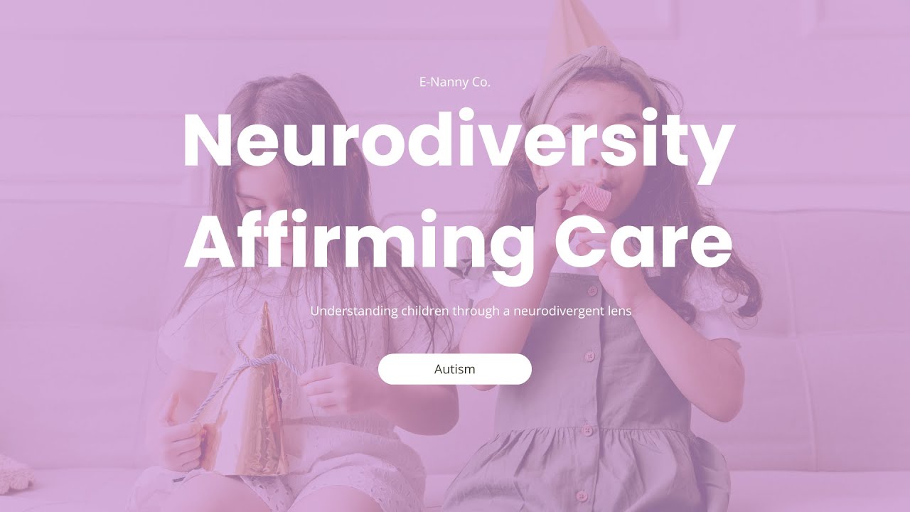 Jan 2026: Neurodiversity Affirming Care PT. 1