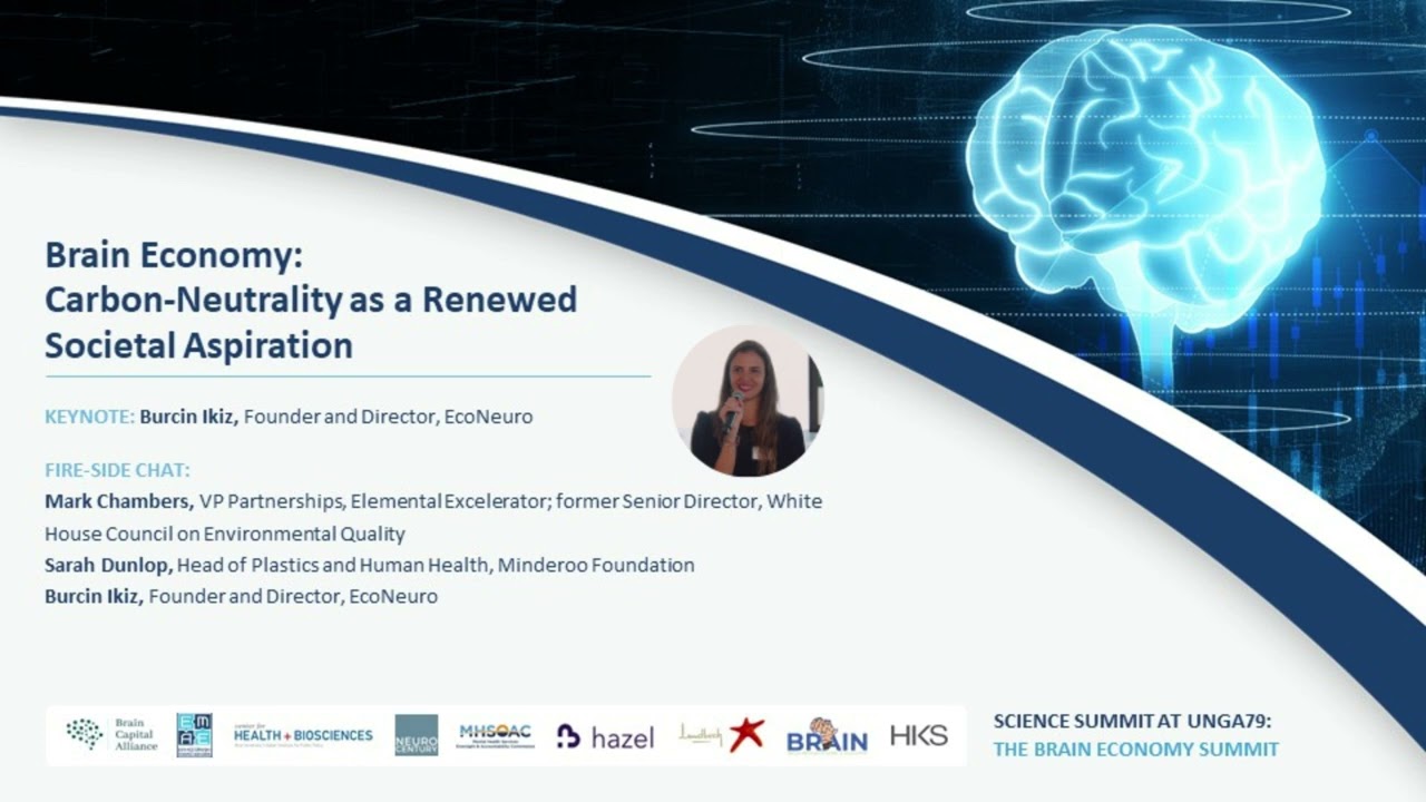 UNGA79 Brain Economy Summit: Carbon Neutrality as a Renewed Societal Aspiration