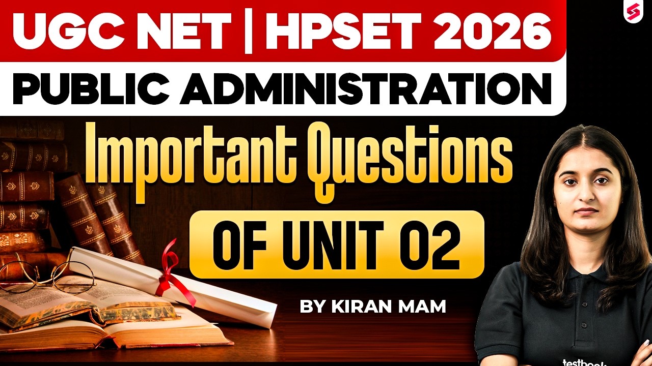 UGC NET/HPSET Public Administration Classes 2026 | UGC NET Public Administration Questions By Kiran