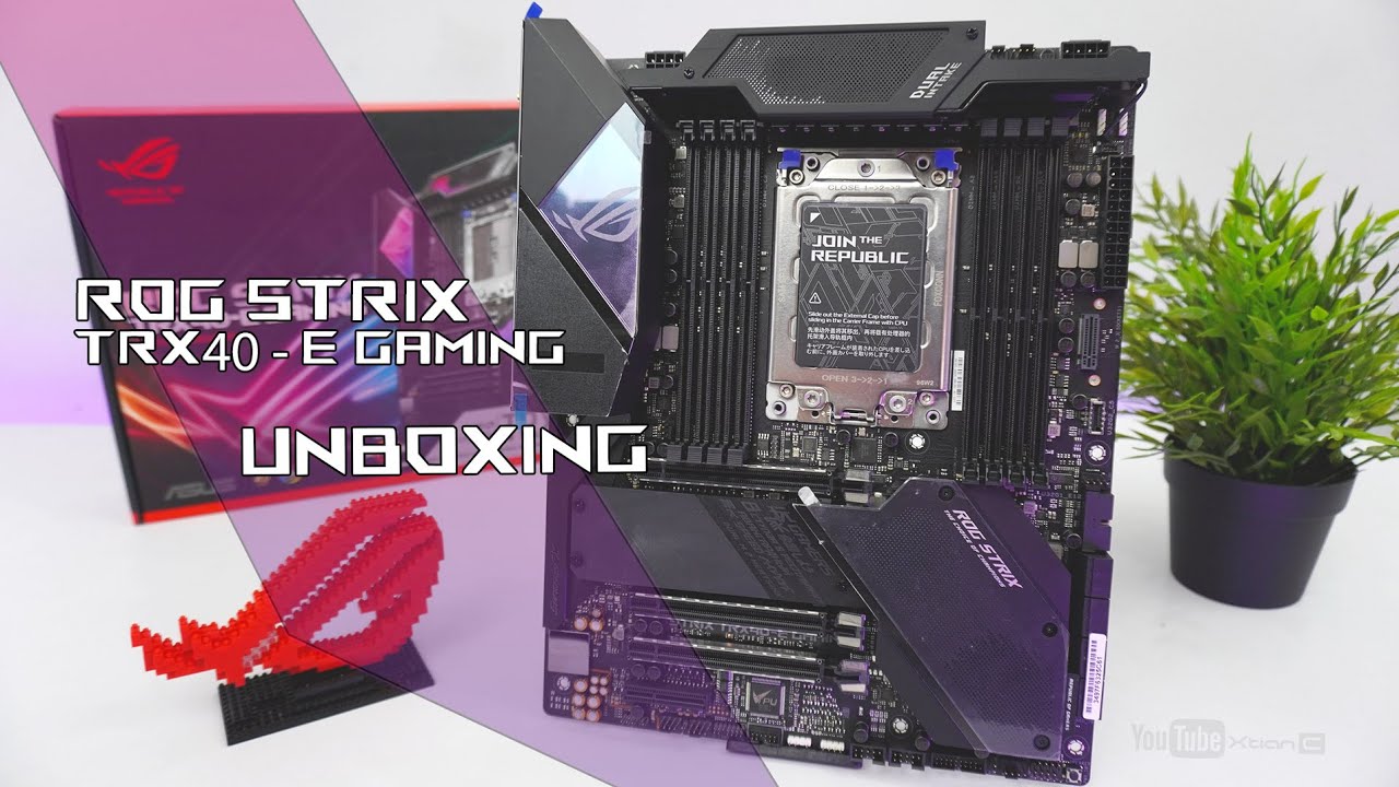VLOG: ROG Strix TRX40-E Gaming Unboxing & Overview [Ph]