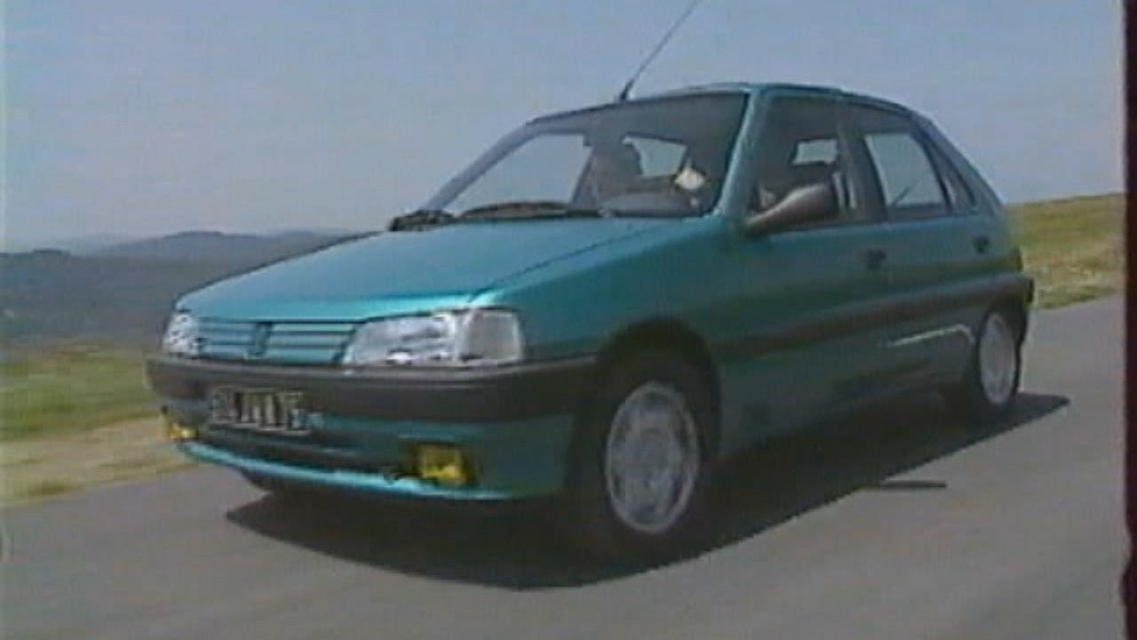 Peugeot 106 (Test - Essai - Reportage) FR 1992