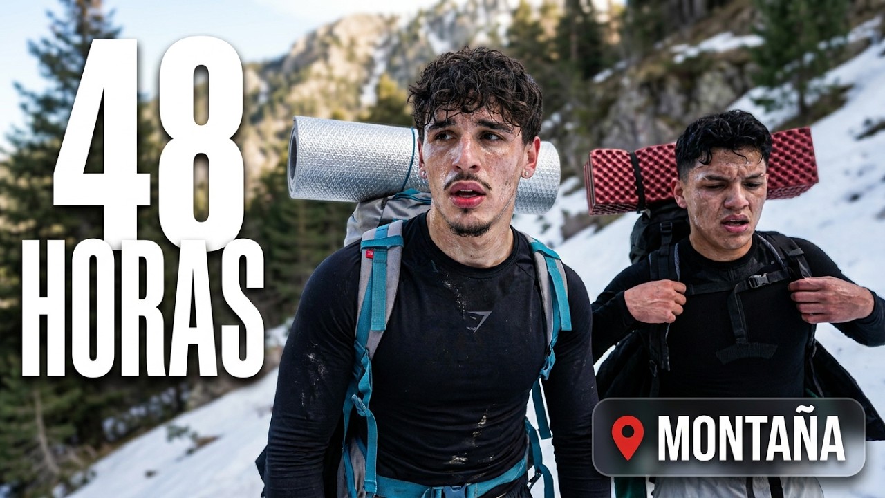 Pasando la NOCHE en un Refugio aislados en la montaña | CONDICIONES EXTREMAS