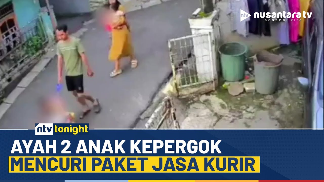 [LIVE] Ayah 2 Anak Kepergok Mencuri Paket Jasa Kurir | NTV TONIGHT